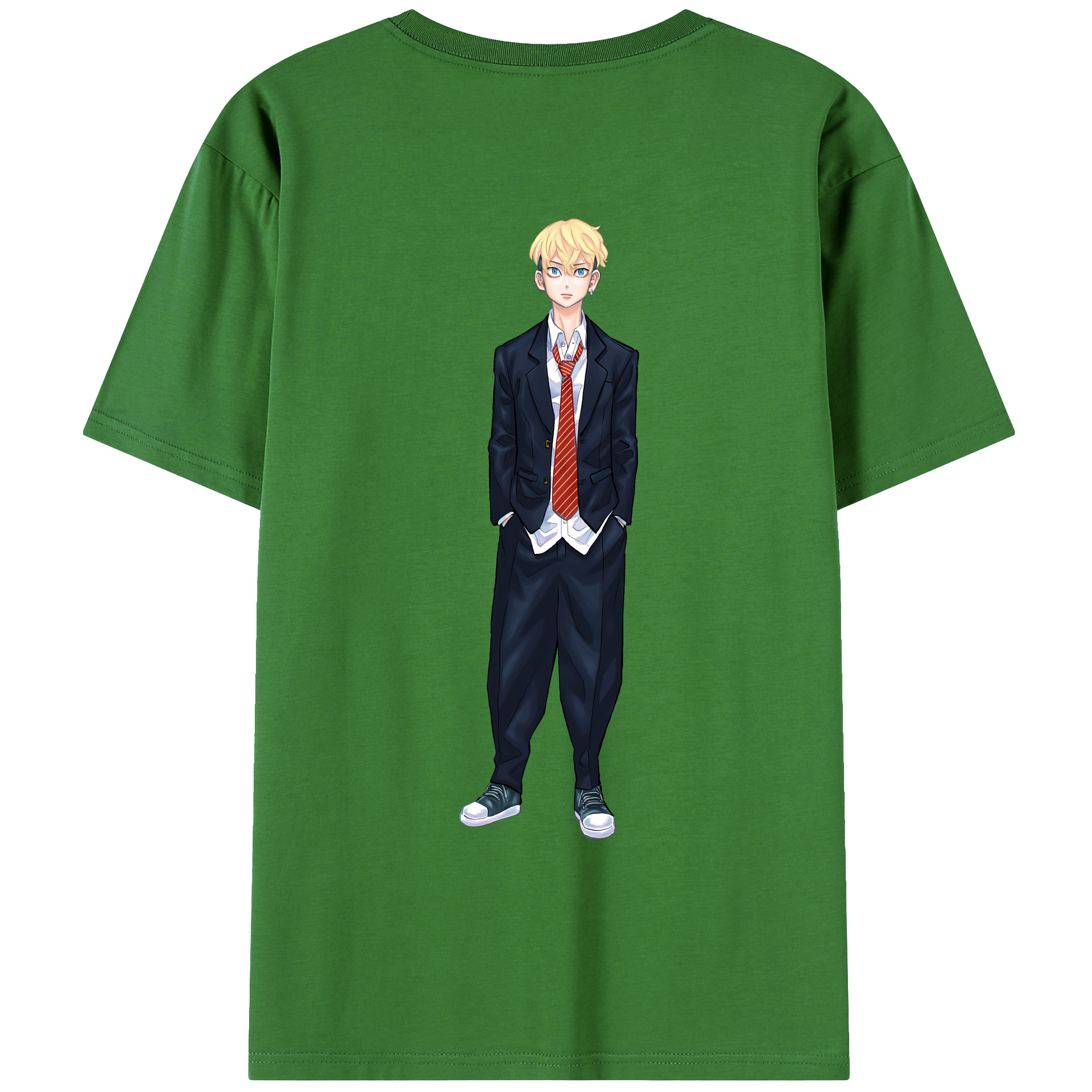 （画像用） 東京リベンジャーズ Tokyo Revengers レディース半袖Tシャツ(バックプリント)